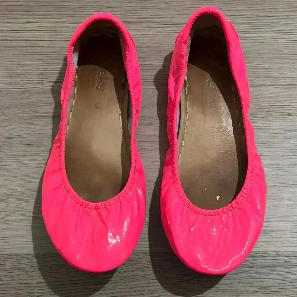 Tieks Pink Flats